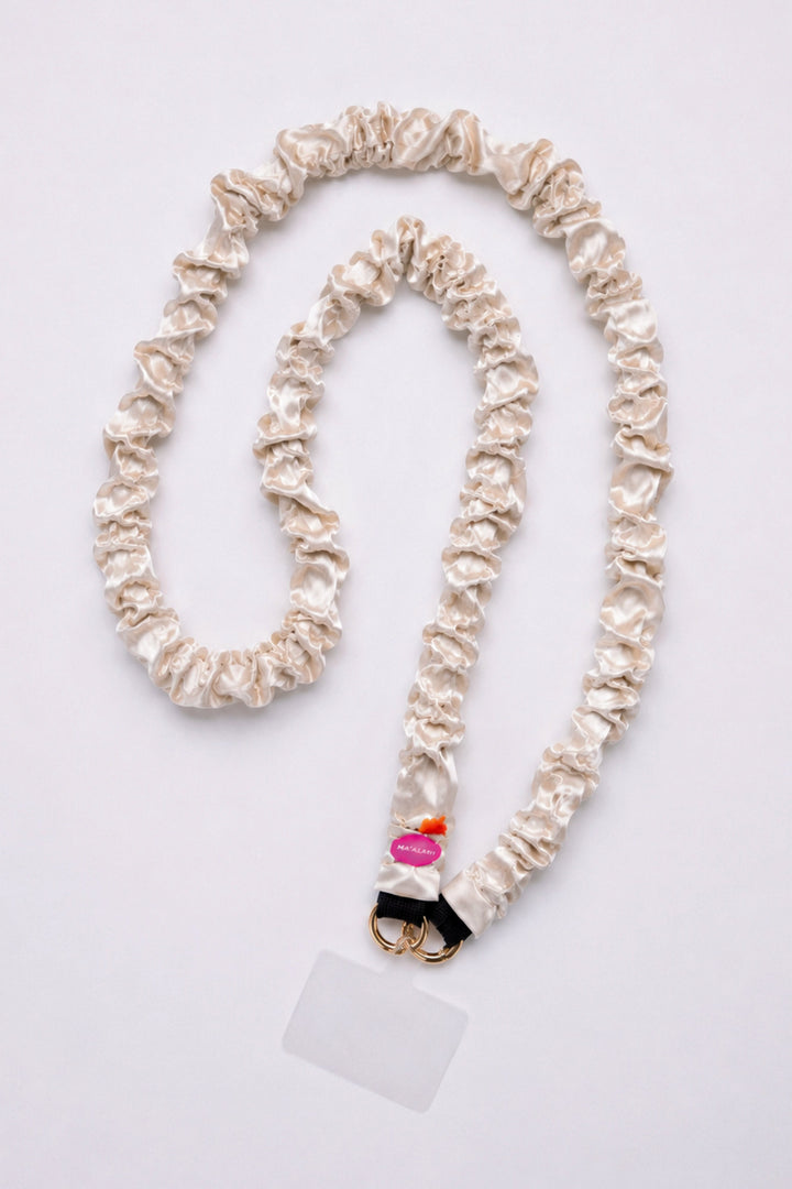 Phone Strap Vibes-Creme