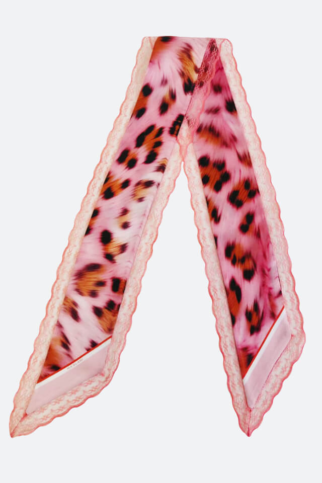 Twilly Lace Leo-Pink